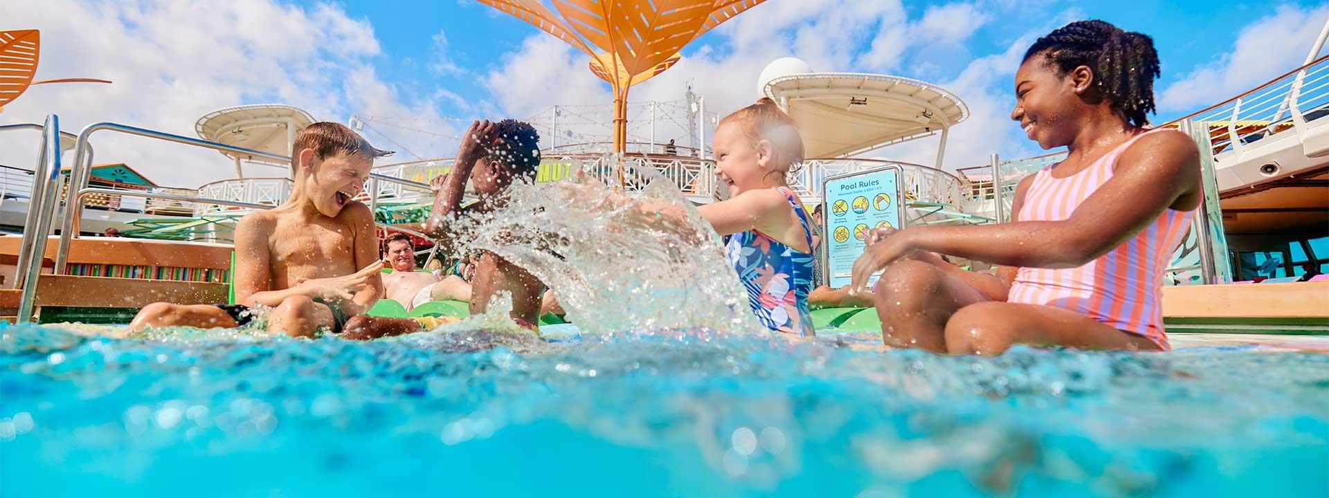 Wave Hello to the World's Splashiest Vacation - background banner